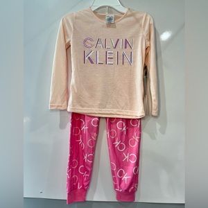 Calvin Klein Girls Pajama Set